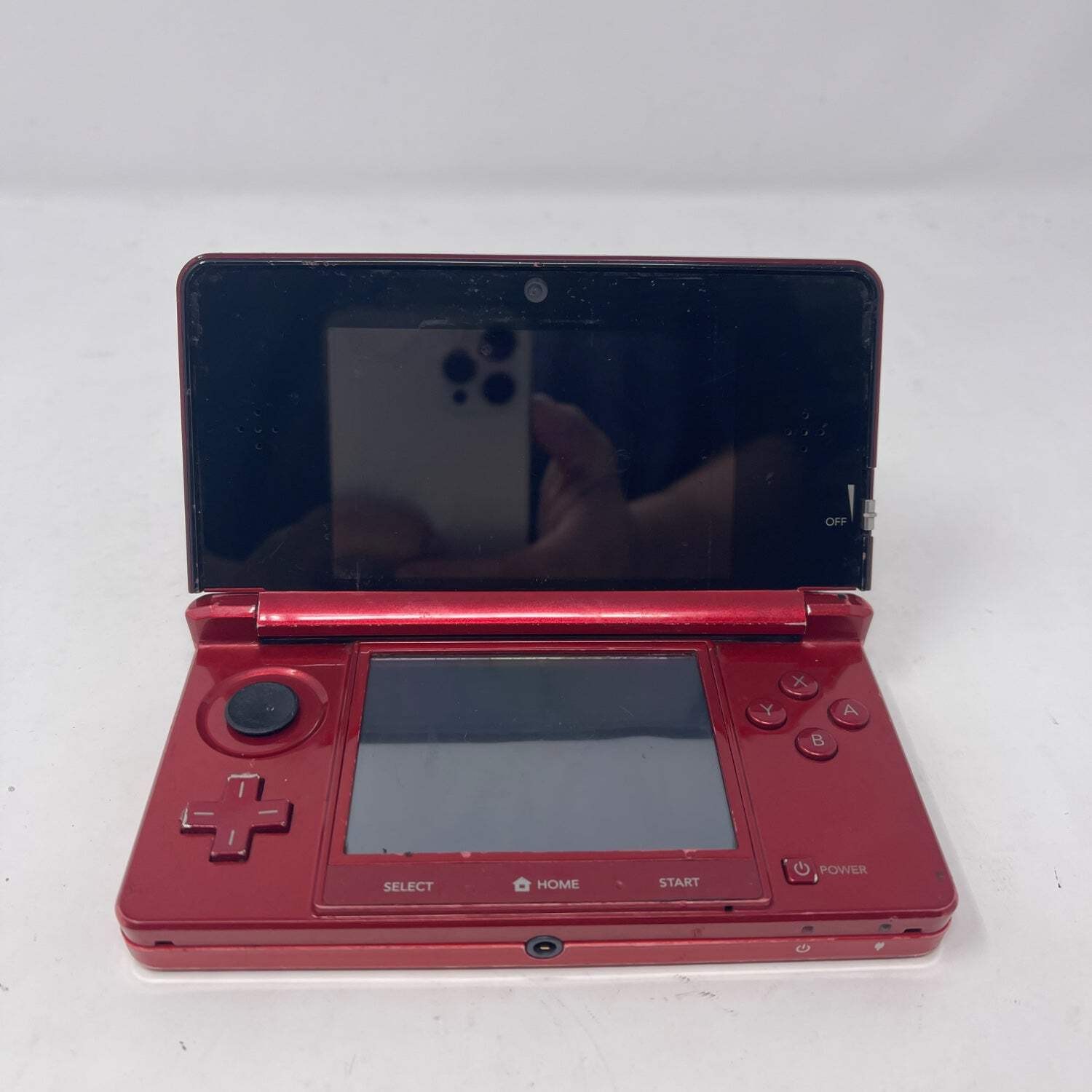 Broken Nintendo 3DS Handheld Game Console Only CTR-001 Bad Charging Port