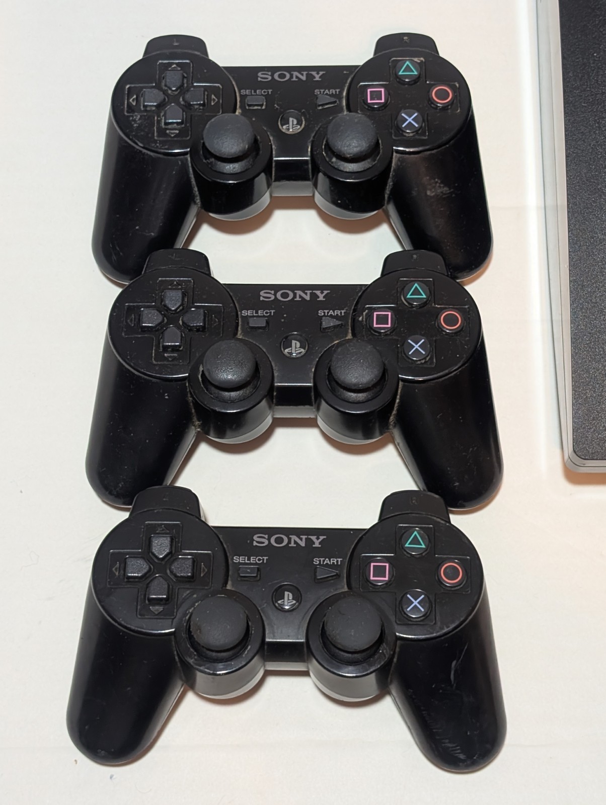 Sony PlayStation 3 Console PS3 Bundle With Three Controllers