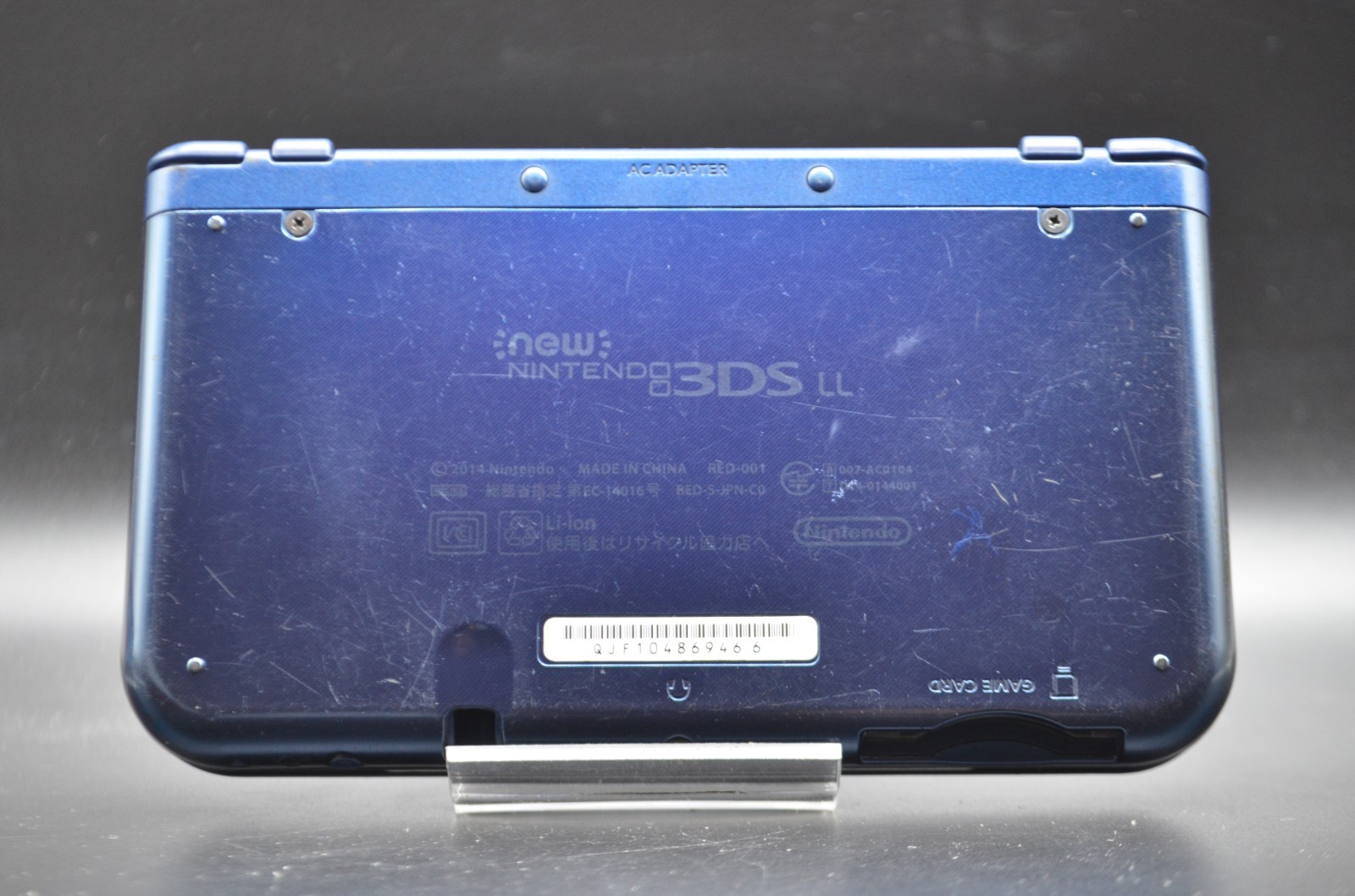 [REGION FREE] NEW Nintendo 3DS LL XL Metallic Blue Console Tested 017