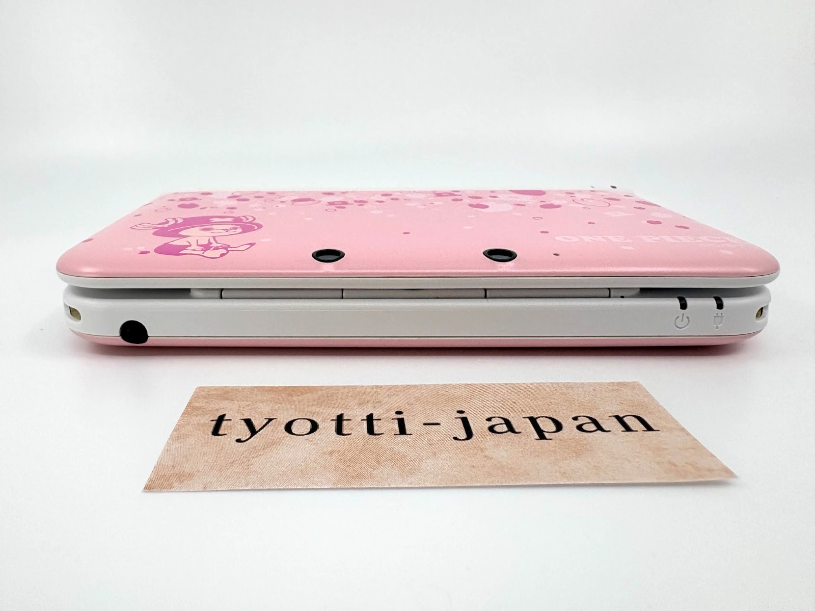 Nintendo 3DS XL LL One Piece Chopper Pink Console Tested w/ Box, Software Rank:A