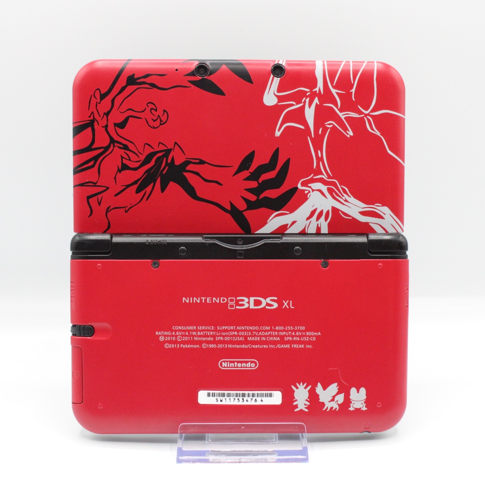 *Refurbished* Nintendo 3DS XL Pokemon X and Y Handheld System – Red US Version