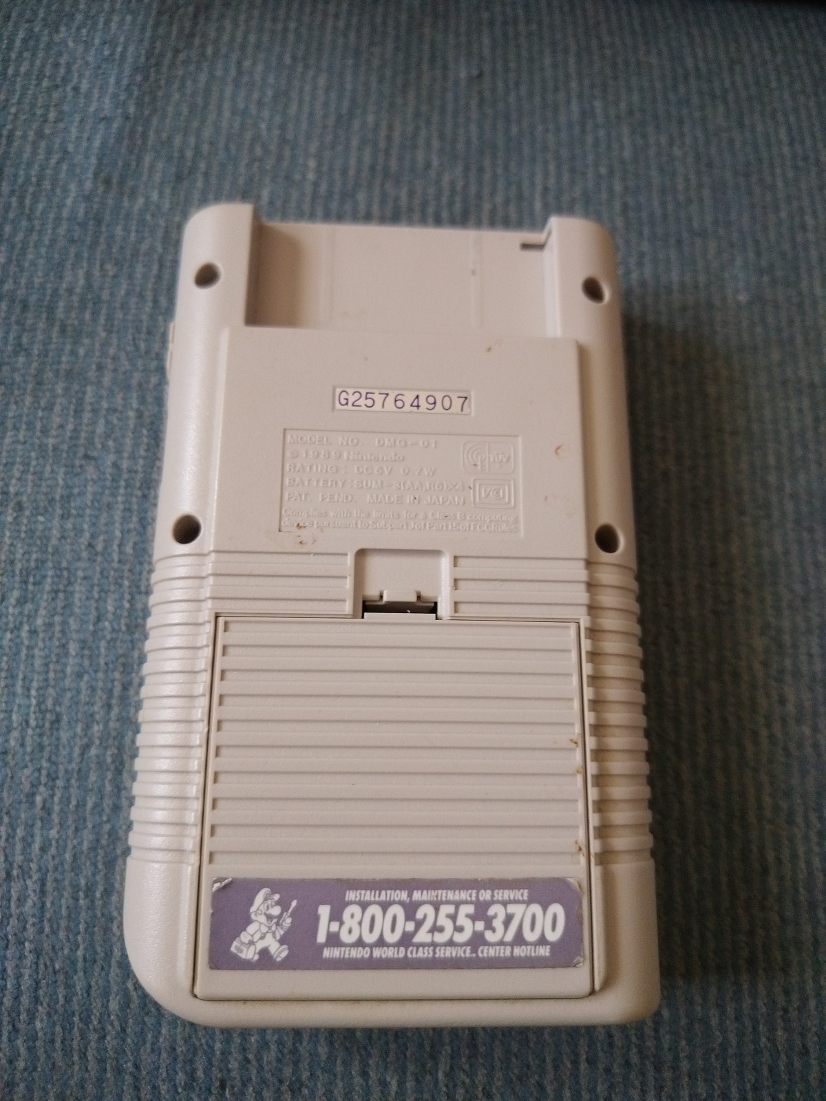 Nintendo Game Boy Launch Edition Handheld System- Gray