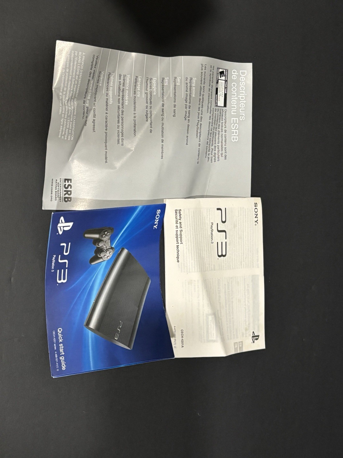 PS3 PLAYSTATION 3 SUPER SLIM 12GB SYSTEM CONSOLE IN BOX CIB TESTED & WORKING
