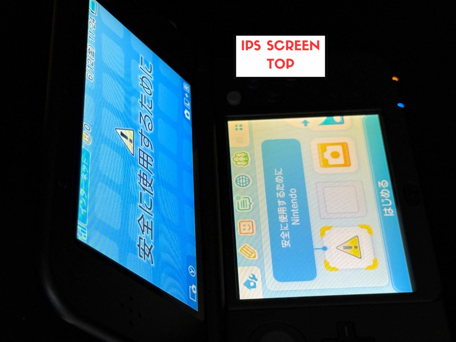 RANK B+IPS Nintendo New 3DS XL Metallic Black Console IPS Top Tested Japan D3477