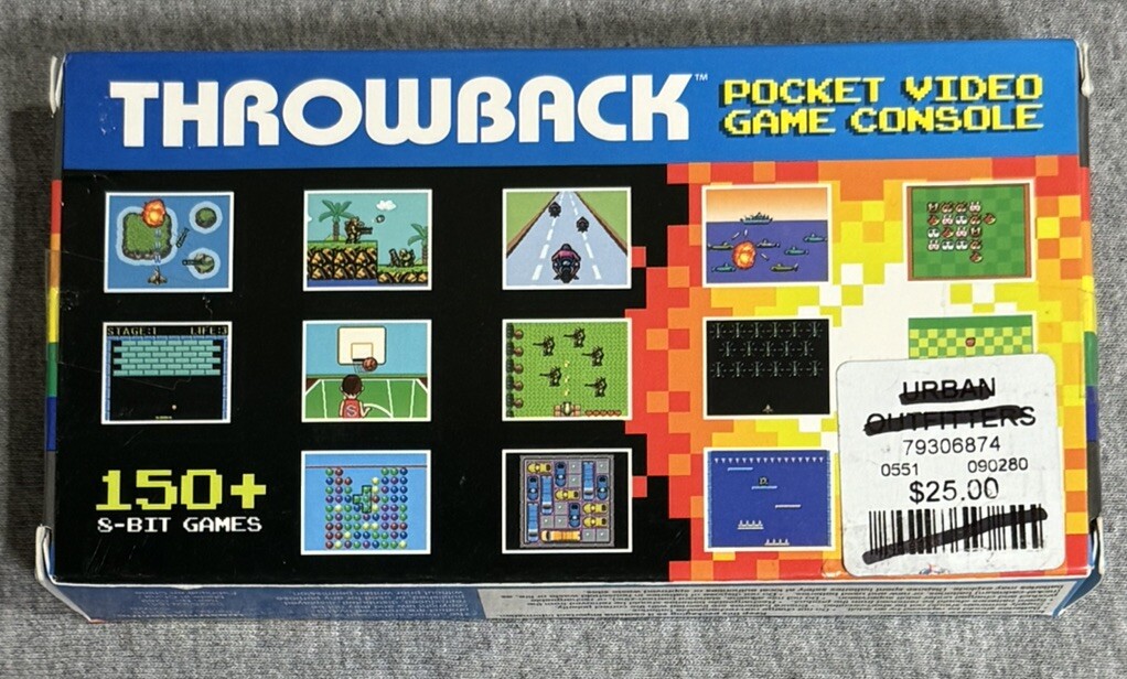 3.5″ 8 Bit Game Console Mini Pocket Video Classic Handheld Built-in 150 + Game