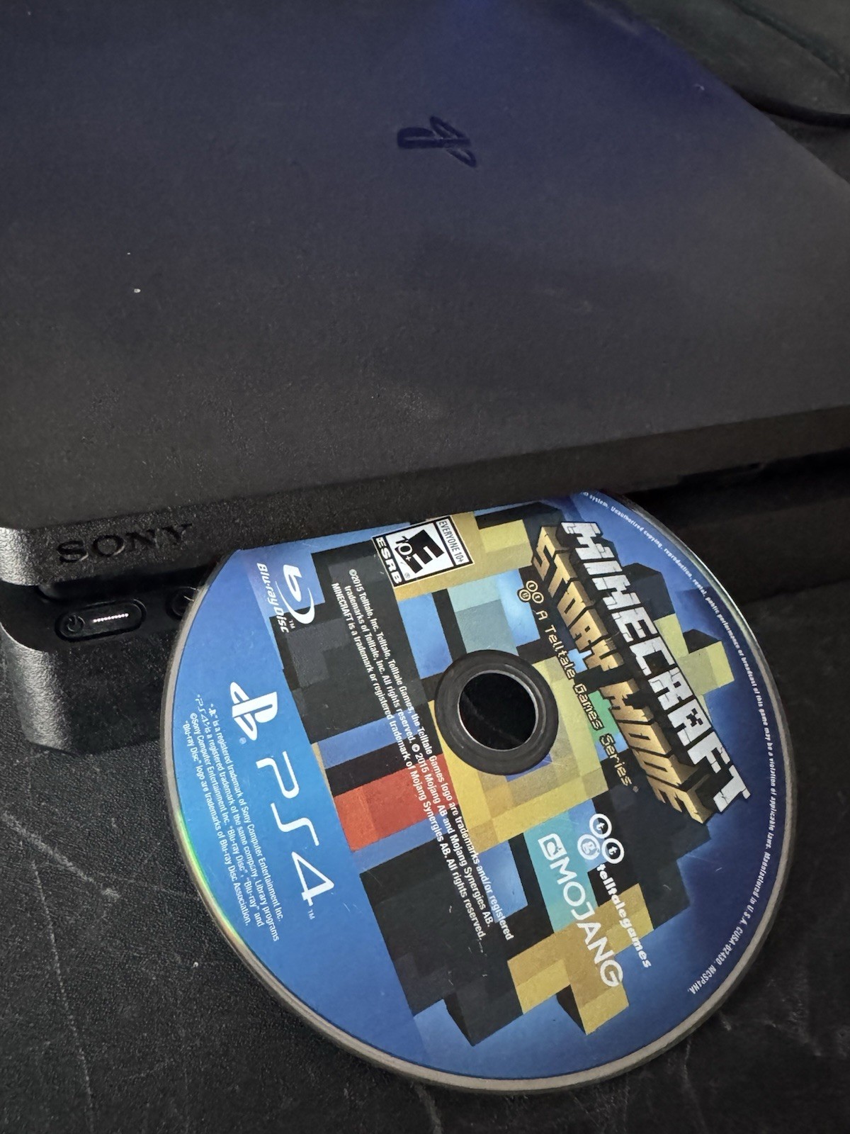 PS4 Slim 500GB Console & Controller CUH-2215B Bundle (New Paste/Washed) Sony