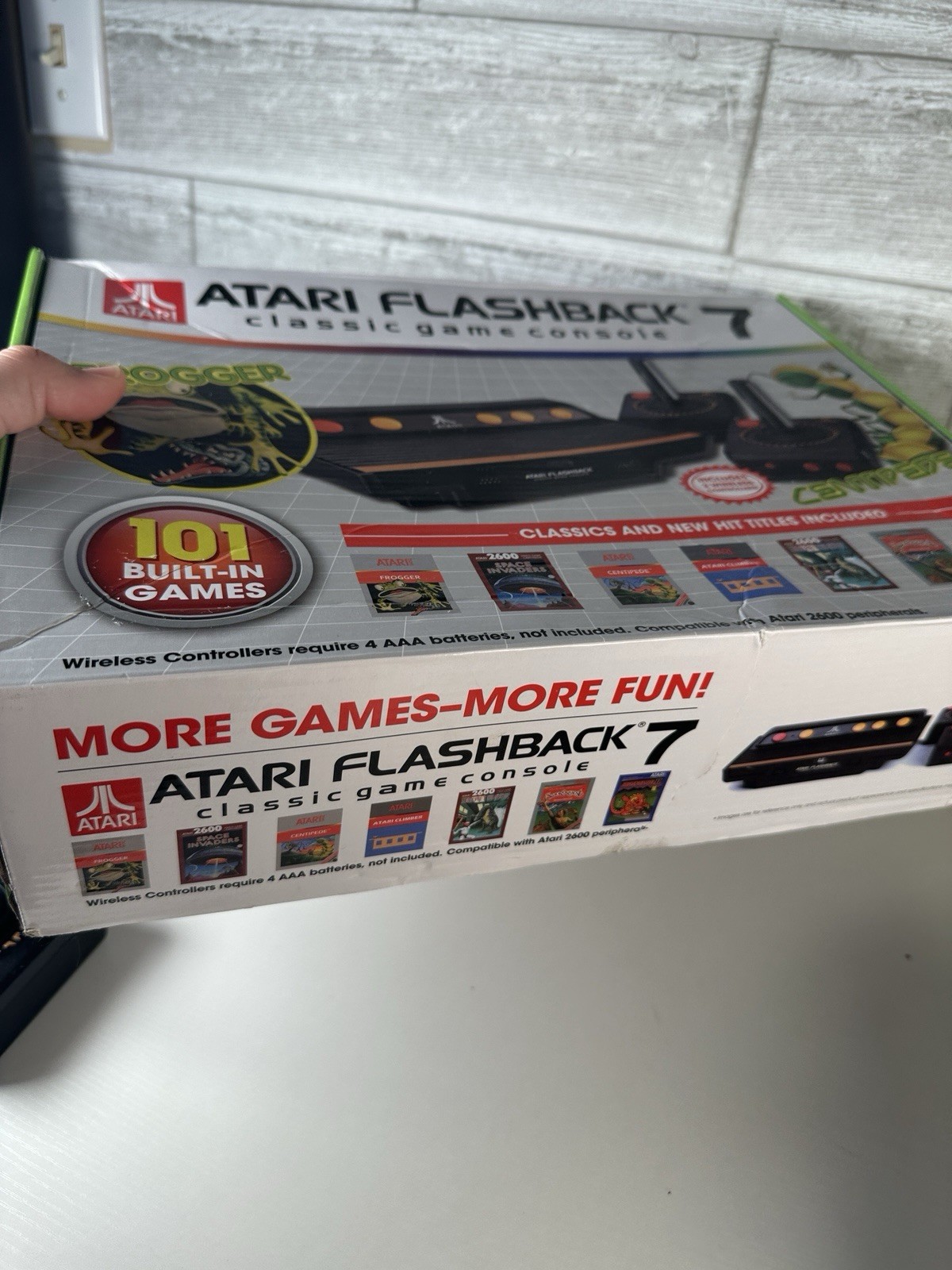 Atari Flashback 7 Classic Game Console Deluxe 101 Games EUC IN BOXl