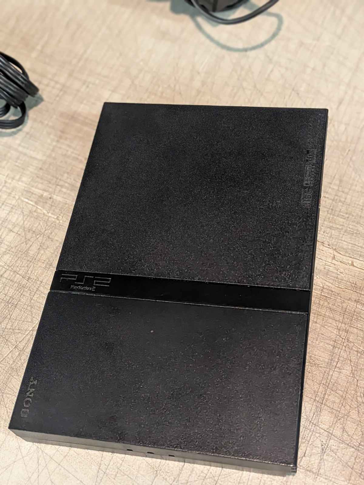 Playstation 2 PS2 SLIM SILVER Console Complete Game System W/Controller WARRANTY