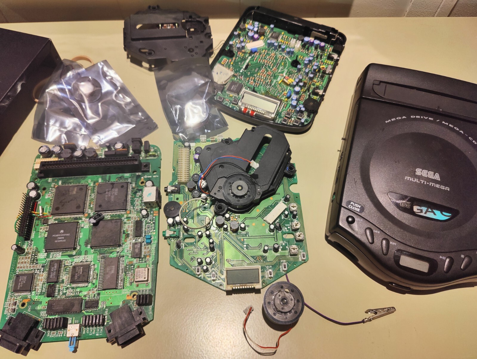 SEGA CDX | Aiwa CSD-GM1 | JVC X’Eye | PAC S1/N1 LaserActive Mods & Services
