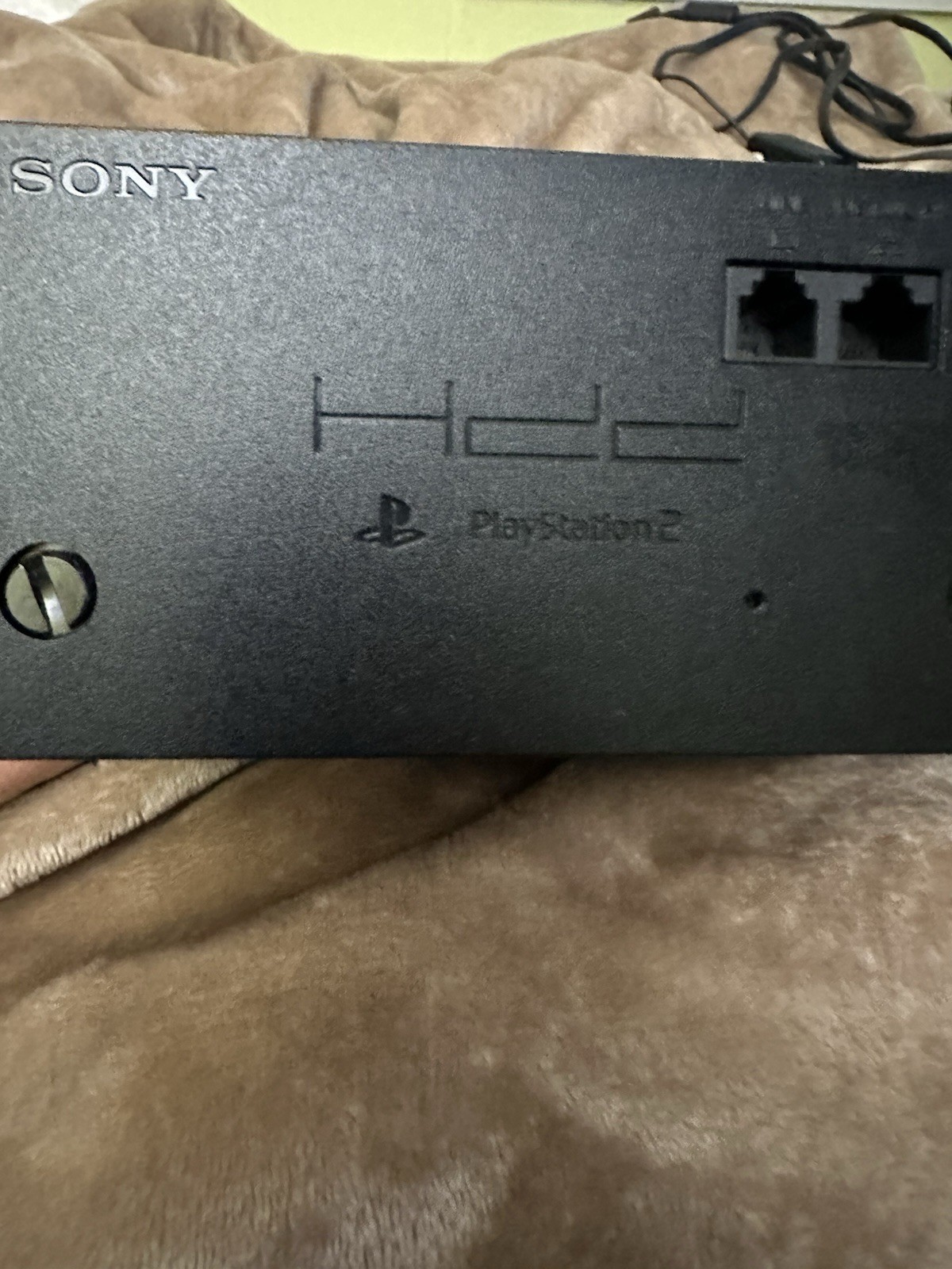 Sony PlayStation 2 PS2 Console W Netw Adapter Tested Working NTSC U C + 2 games
