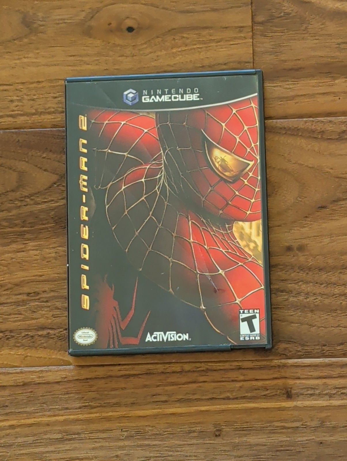 Nintendo GameCube Platinum Silver Console Bundle Spider-Man 2 CIB Cleaned TESTED