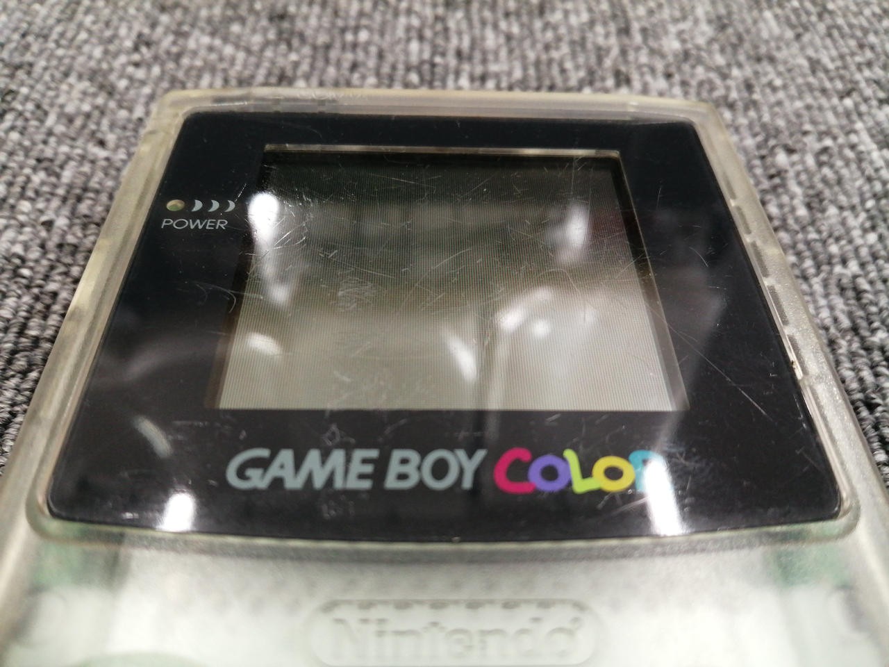 Game Boy Color Model CGB S SA(JPN) CGB 001 NINTENDO