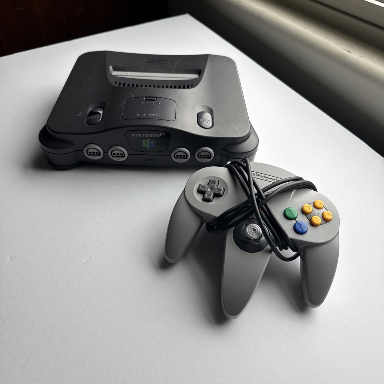 Nintendo 64 System 1 Controller and Cables included. NO RAM