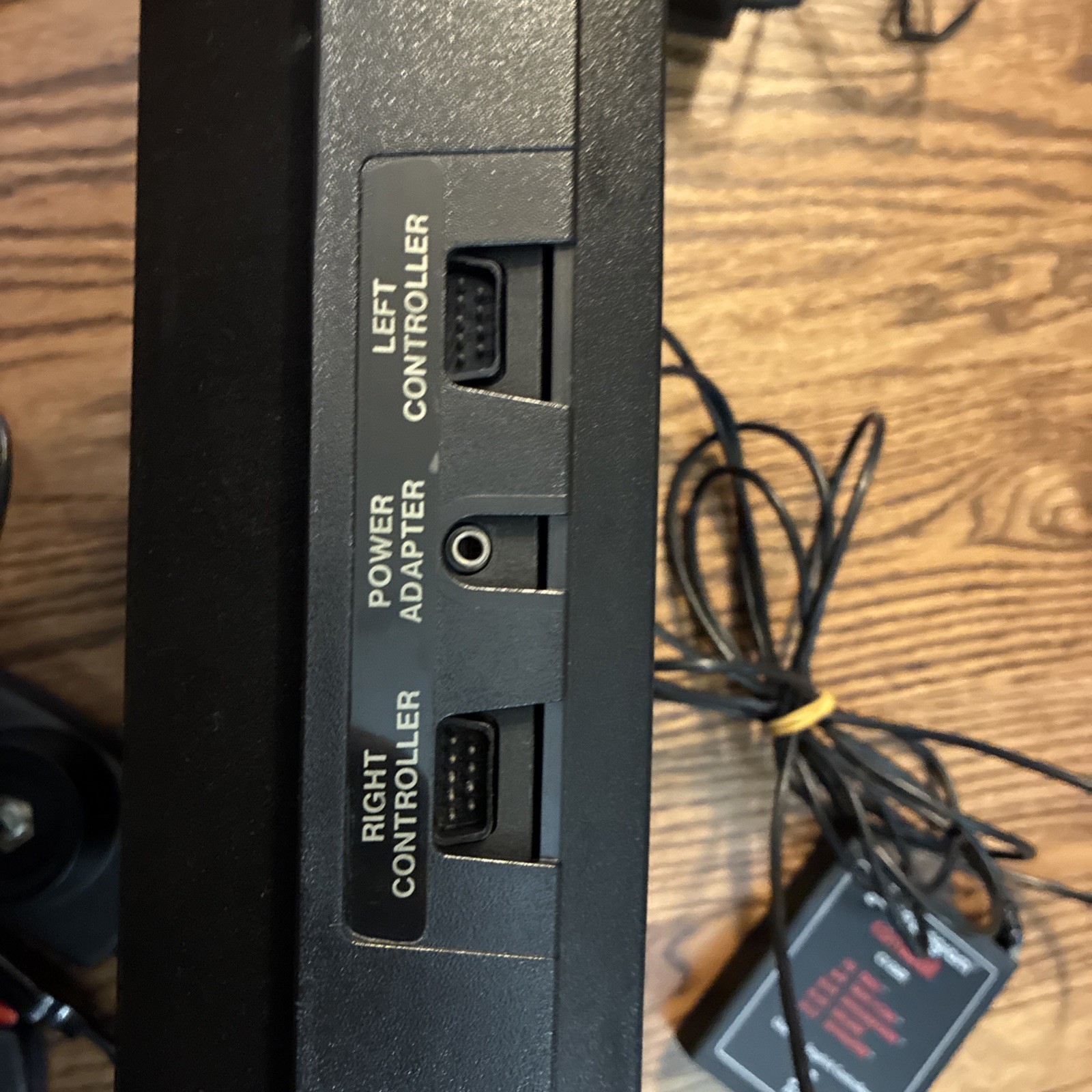 Atari CX 2600 System 6 Switch WORKS Console 2 Games 1 Joystick OEM plug paddles
