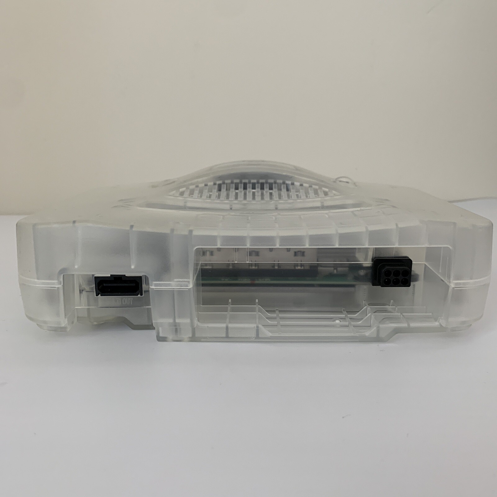 NEW Nintendo 64 N64 Limited Clear Crystal White Custom Console W/ New LED Rare