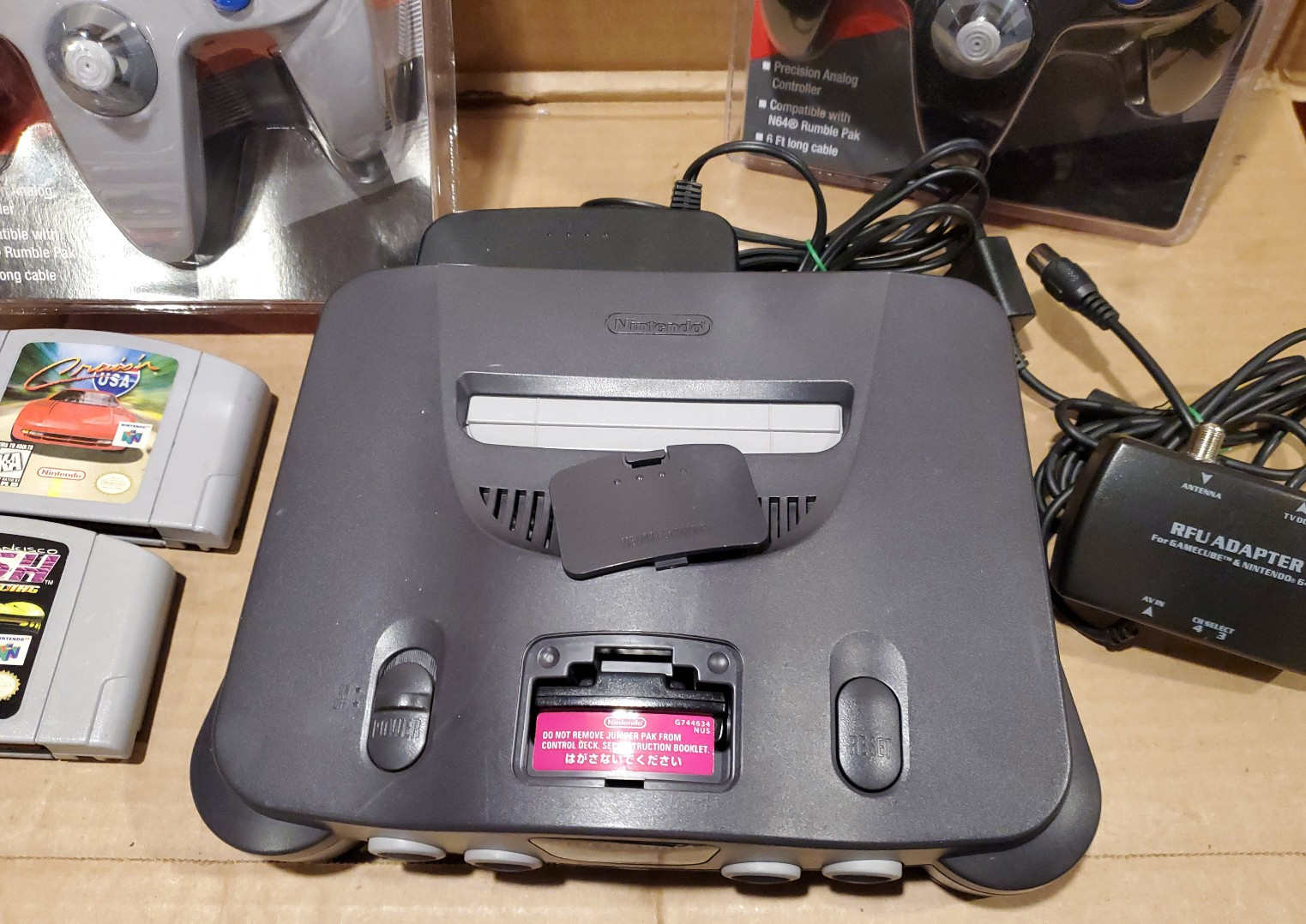 Nintendo 64 Black Console (NTSC-J)