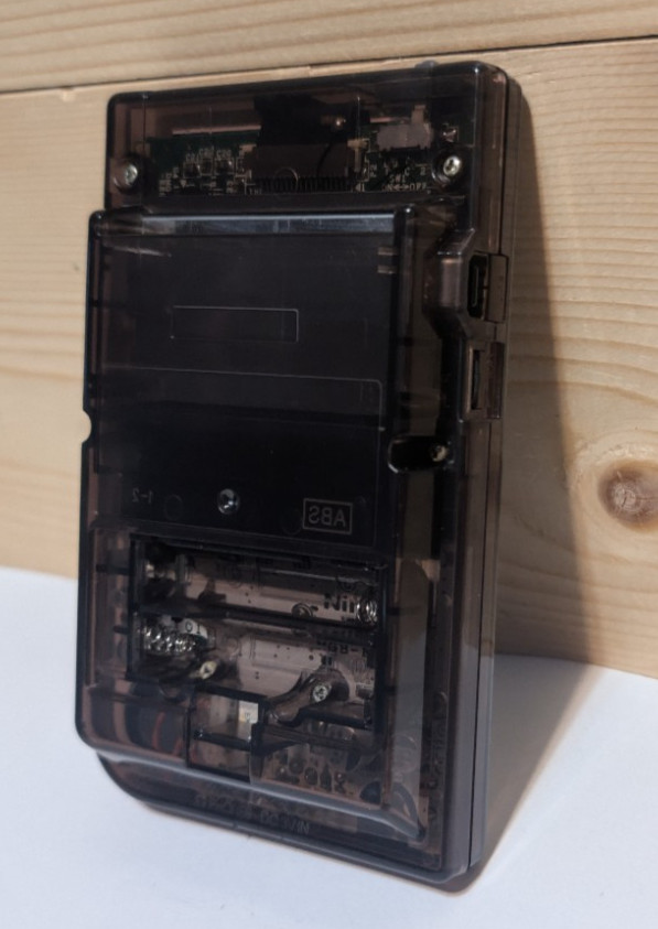 Nintendo Gameboy Pocket IPS Clear Black Laminated Screen