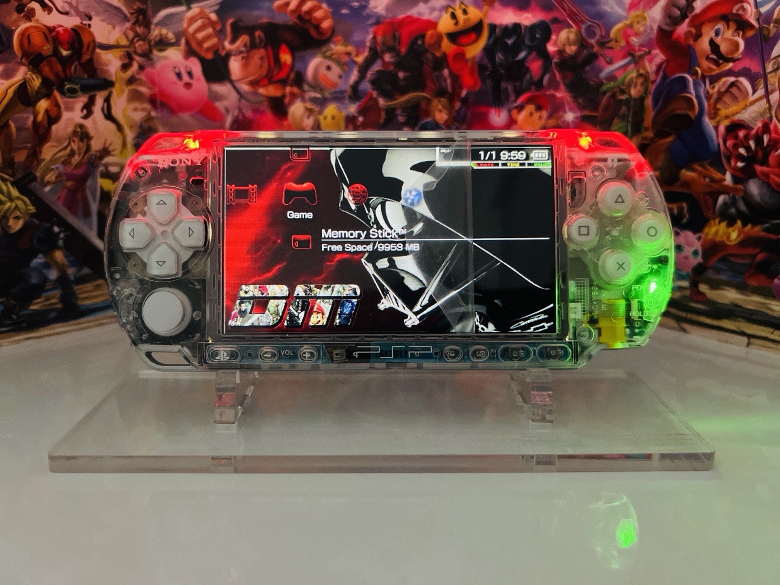 psp 3000 “StarWars Edition” 4000mAh and 128gb Storage