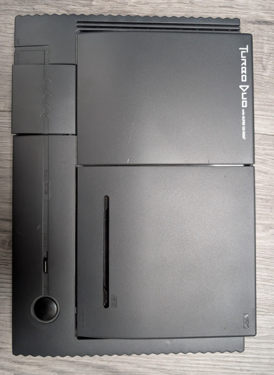 Turbografx-Cd Turbo Duo Complete in Box Authentic Nec 1992 No Manual OR Poster