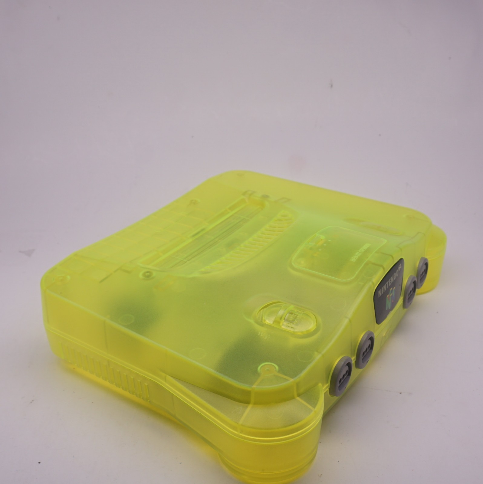 N64 Console Only Transparent New Shell Lime Green Nintendo 64 Region Free Mod