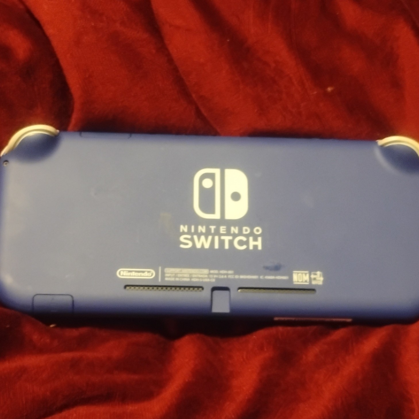 Nintendo Switch Lite Blue Handheld System, Wi‑Fi Capability, Headphone Jack