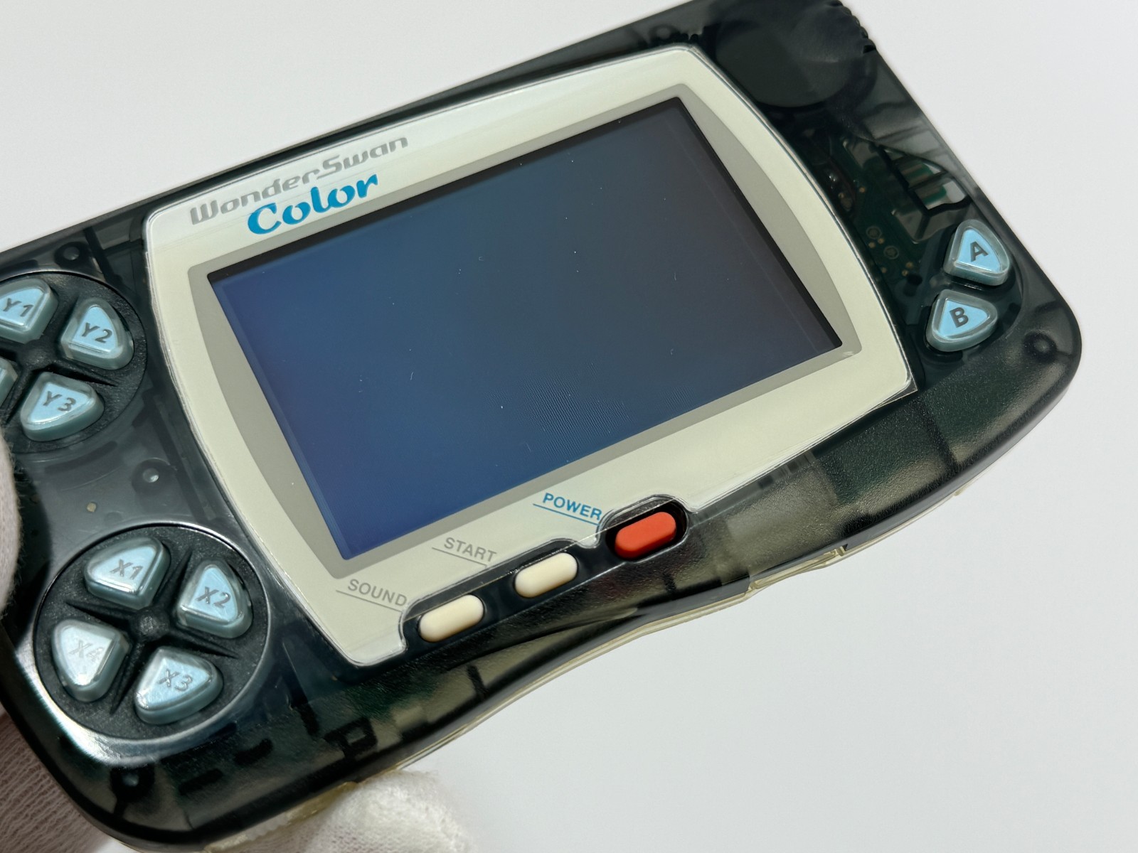 Bandai WonderSwan Color Black WSC-001 Handheld Game Console Tested Working Japan