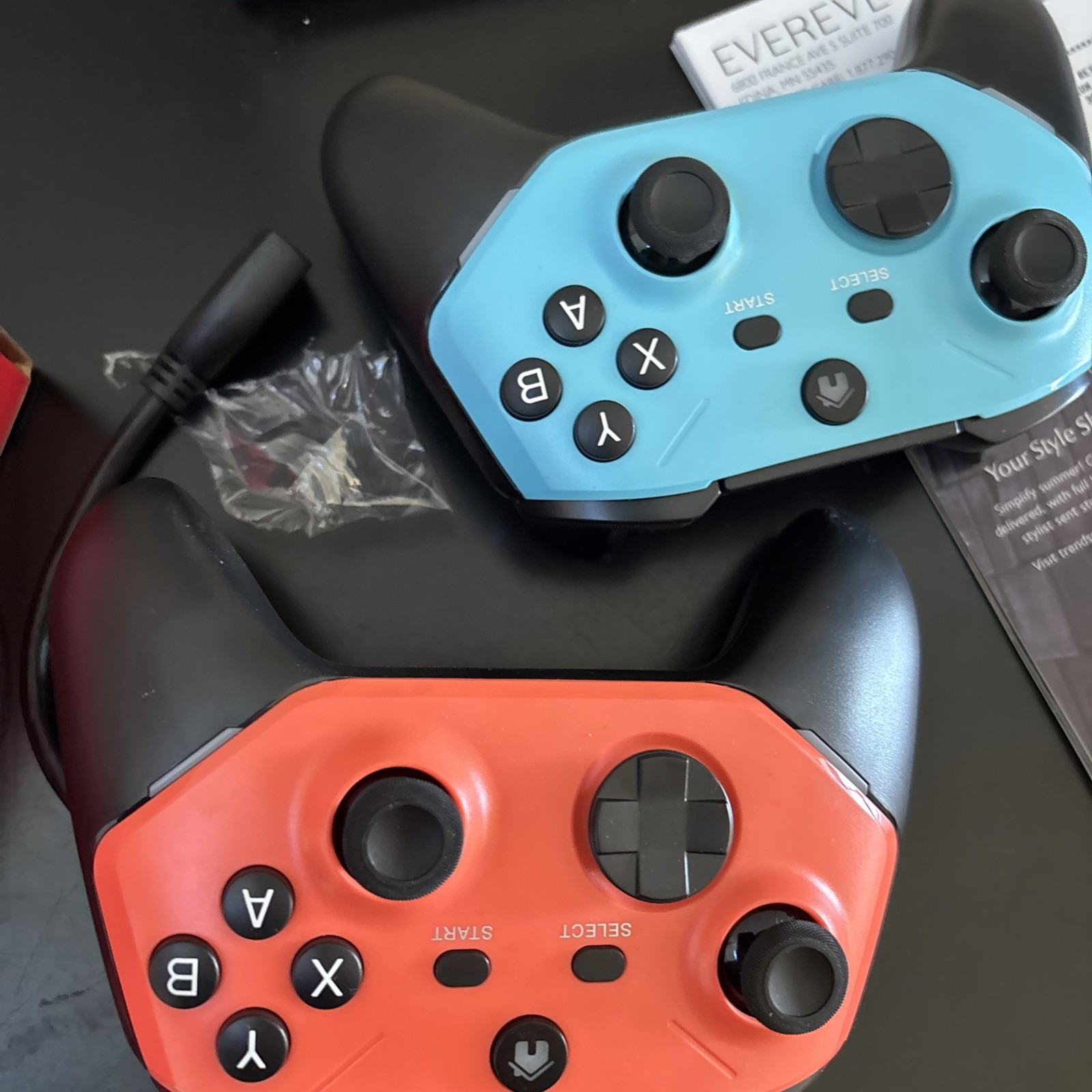 SJGAM M66 Mini Arcade Console 4K Stick 30+ Emulators Red Blue Black