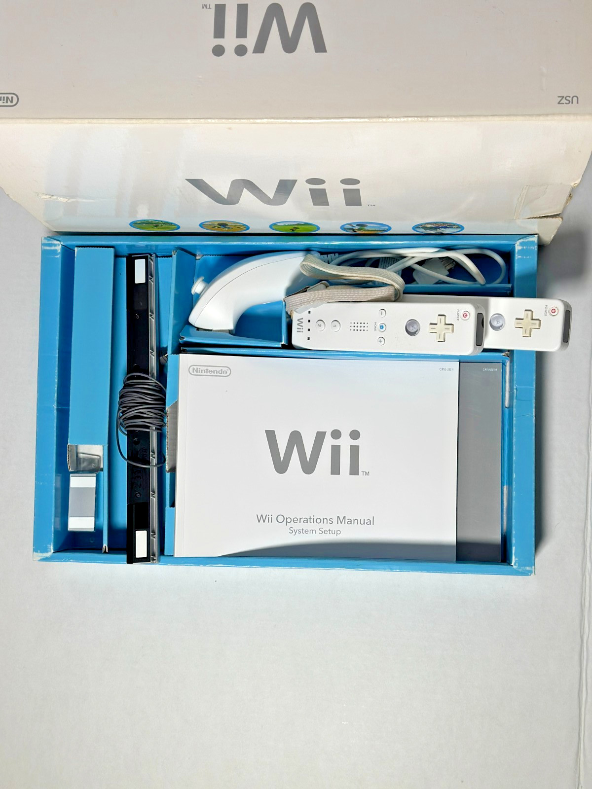 Nintendo Wii (Sports Game Not Included) White Console Working