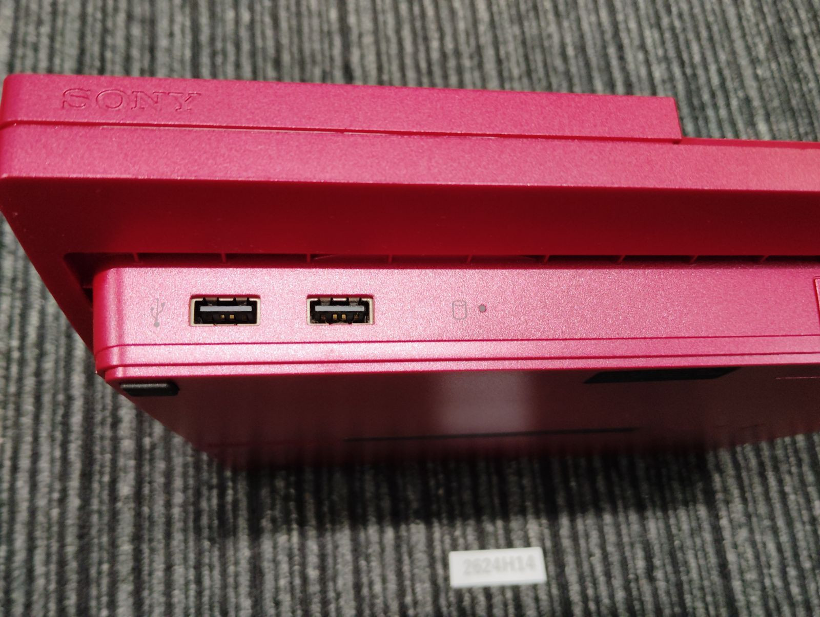 SONY PlayStation 3 PS3 CECH-3000B 320GB Scarlet Red Console AC USB HDMI