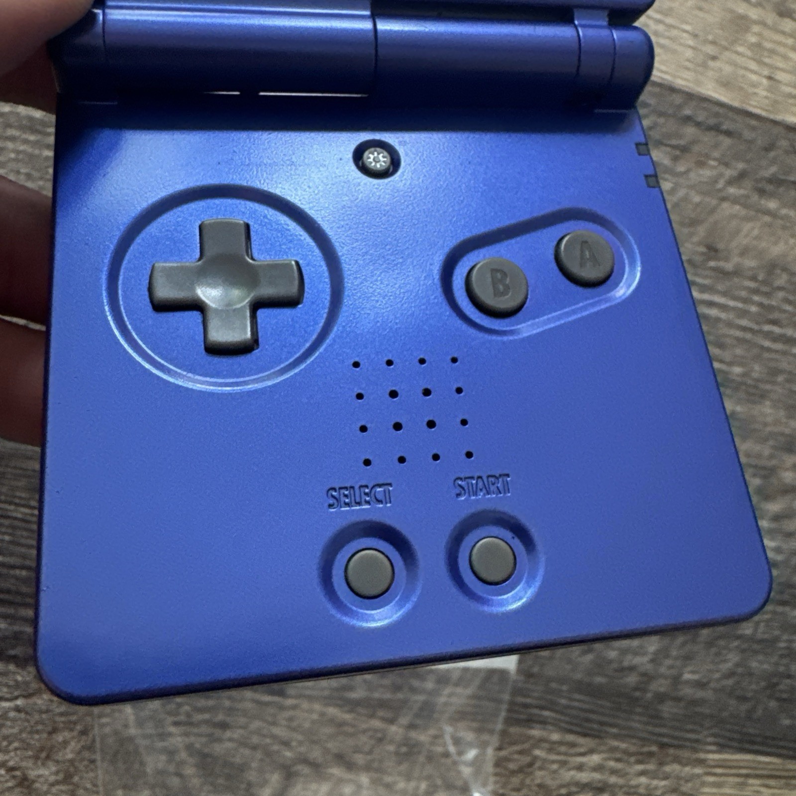 Nintendo Game Boy Advance SP Console – Cobalt Blue – Tested W/ Charger Clean