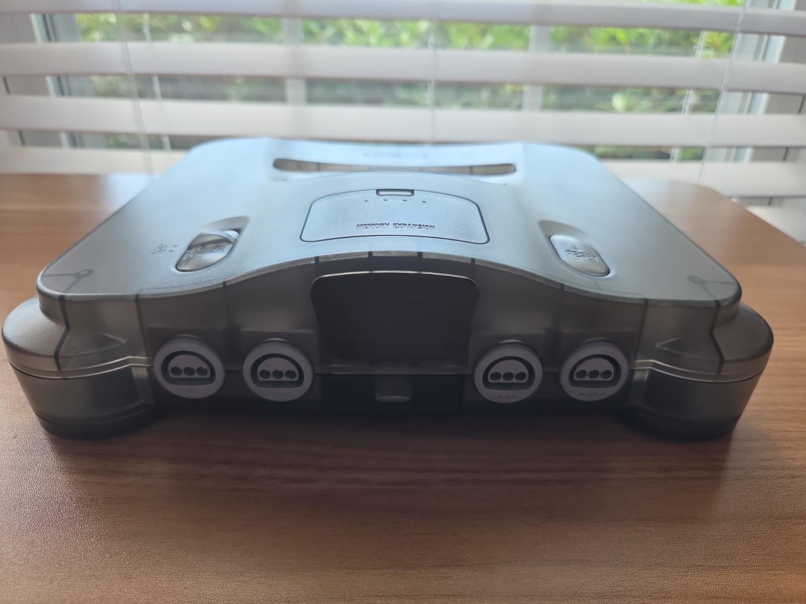 N64 Nintendo 64 clear Grey / Smoke Funtastic Console Re-Shelled Region Free