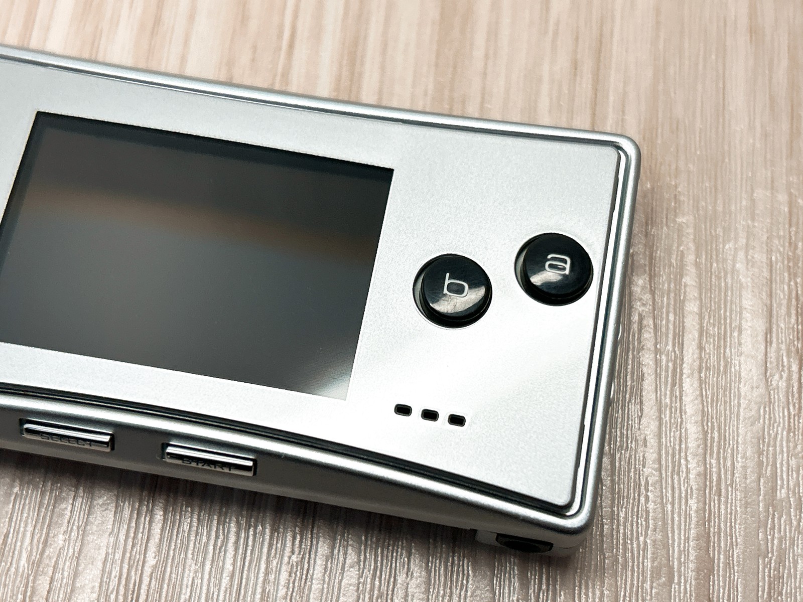 Nintendo GameBoy Micro Silver Console Tested w/ OEM AC Charger – Near Mint