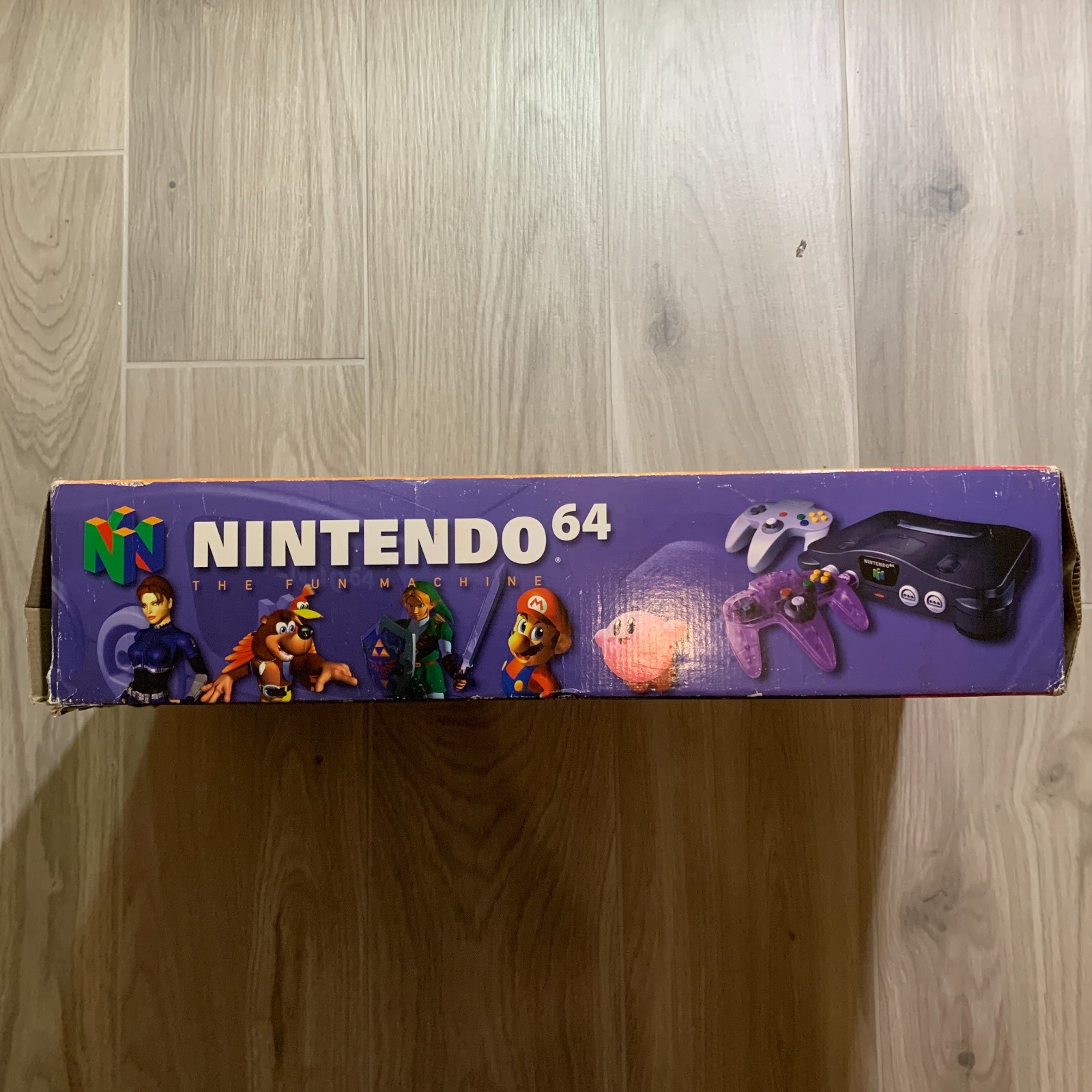 Read – Nintendo 64 N64 Console CIB No Inserts W/ Atomic Purple Controller Tested
