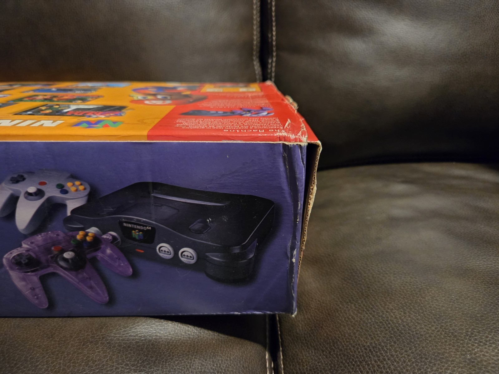 New Nintendo 64 N64 Console Atomic Purple Controller Bundle CIB Complete Unused