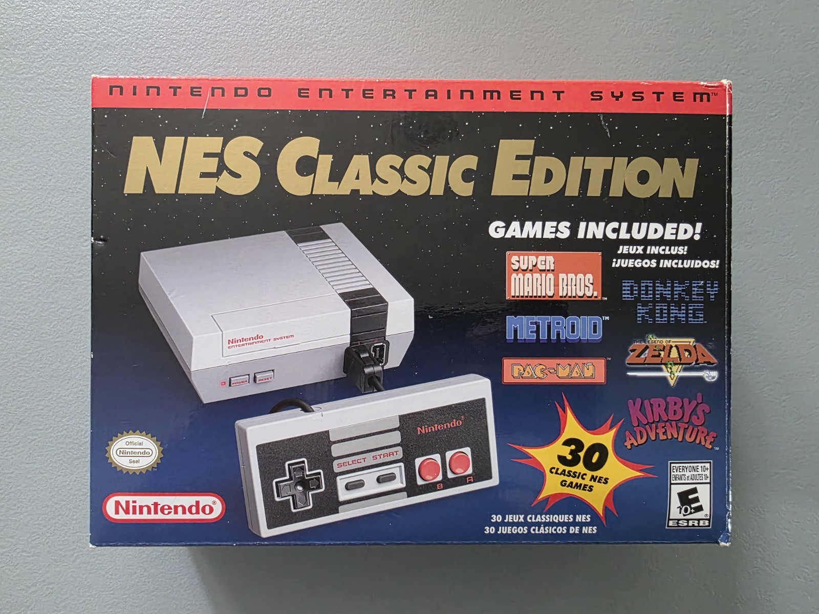 AUTHENTIC Nintendo Classic Edition CIB w/ 2 Controllers – All 720+ NES Games