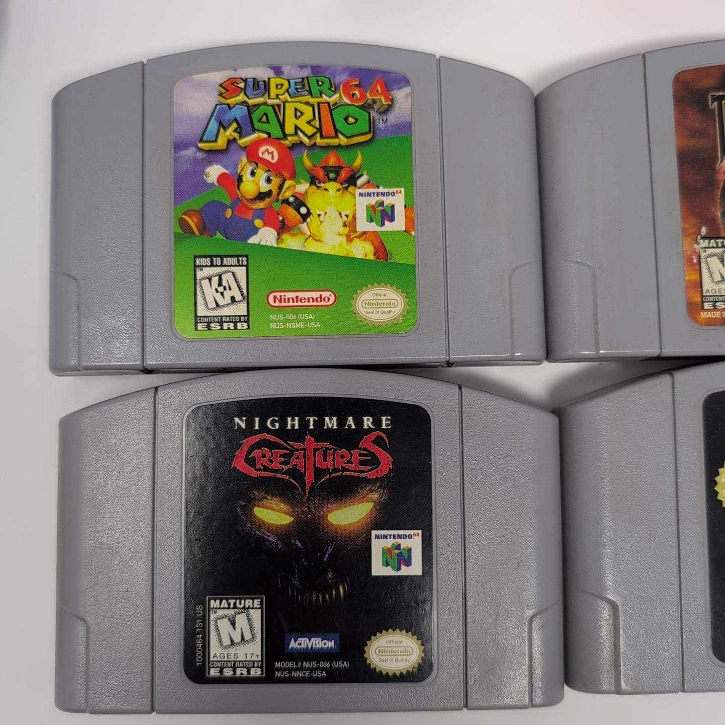 Nintendo 64 Funtastic Grape Console Lot 6 Games 3 Ctrls Exp & Ctrl Pak Gameshark