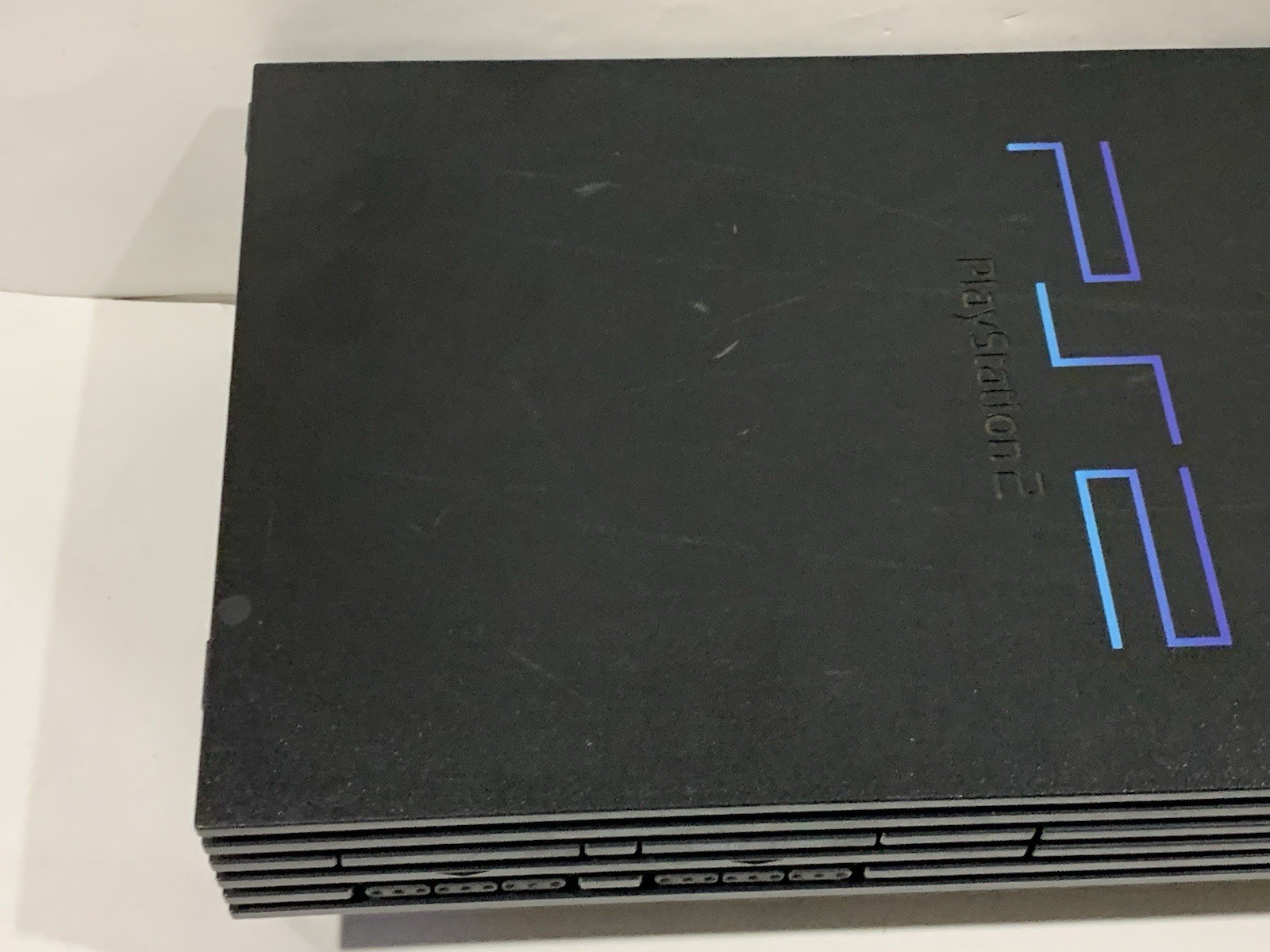 PS2 Midnight Black Limited PlayStation 2 SCPH-50000 FAT CONSOLE Working READ