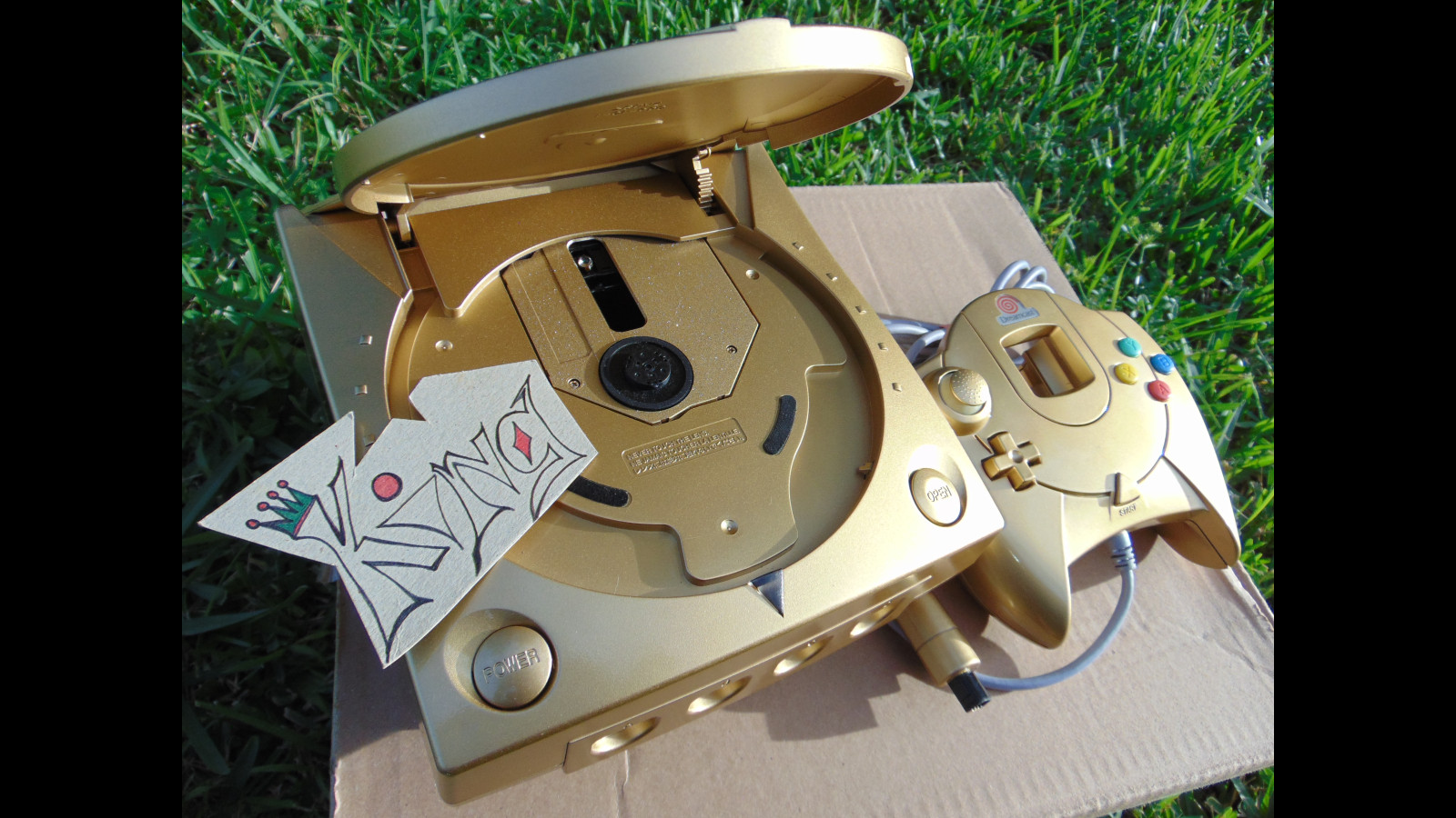 💙 SEGA Dreamcast HKT-3020 Home Console 🌟 Star Wars C-3PO 💙 Edition🌟💙 GOLD