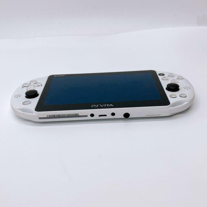 【Good】Sony PS Vita PCH-2000ZA22 Glacier White Wi-Fi Model Used with Box F/S