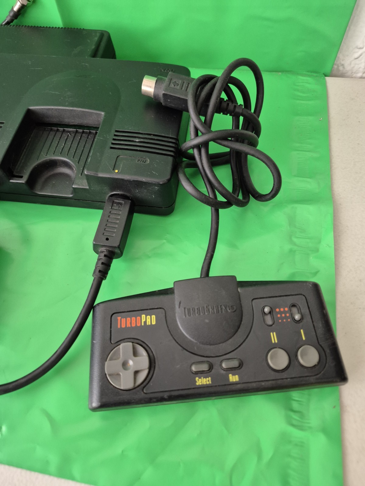 NEC Turbo Grafx-16 Console with two Controllers and TurboTap Used
