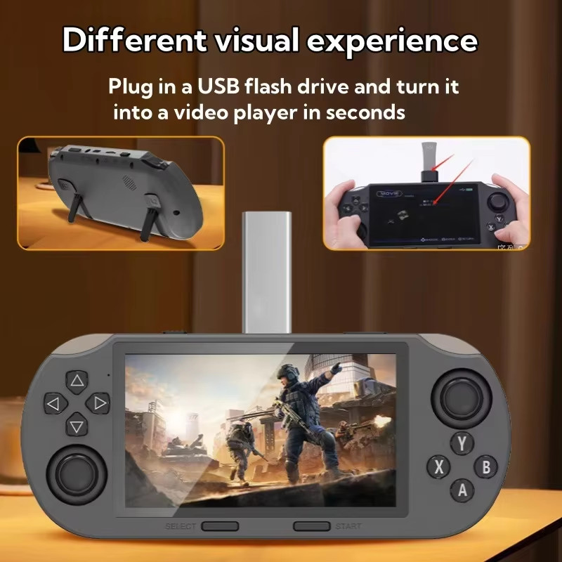 SF3000 Retro Handheld Game Console with 4.5″ IPS Screen and 3000mAh Battery