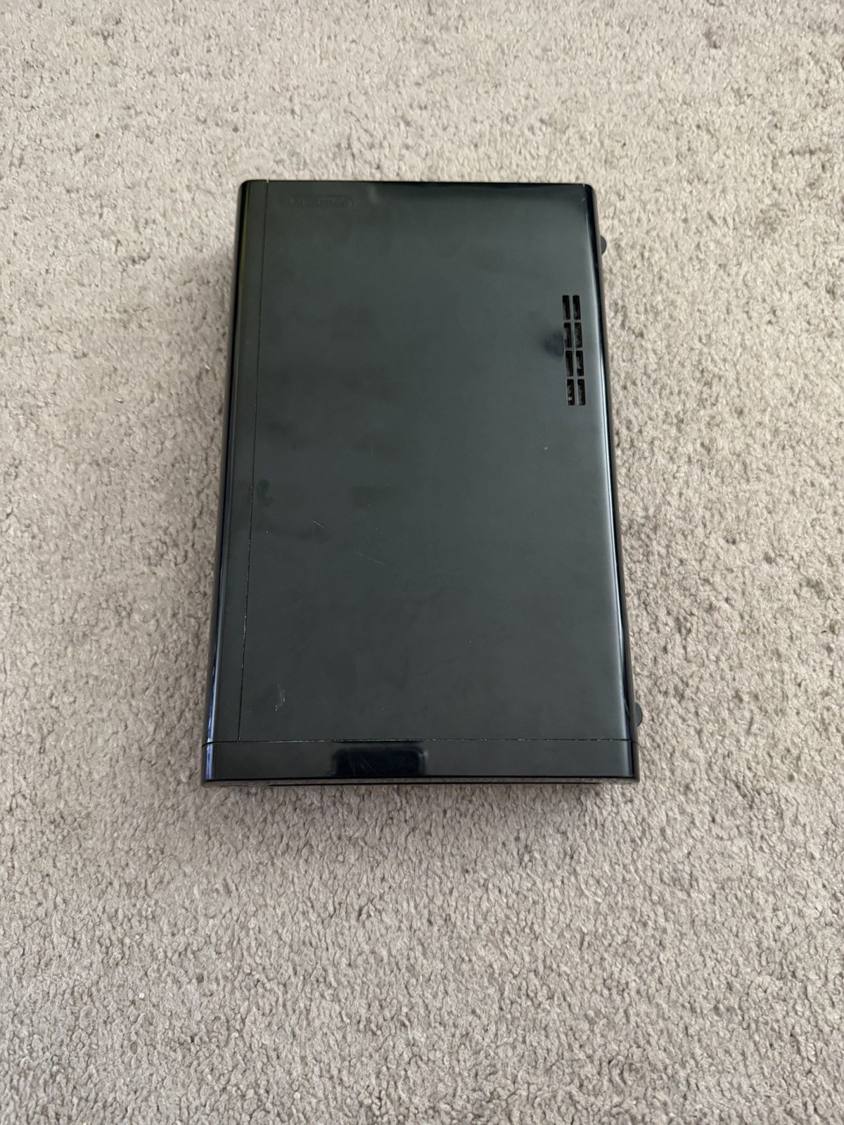 Nintendo Wii U WUP-101(02) Black Console Only With OEM Power Supply UNTESTED