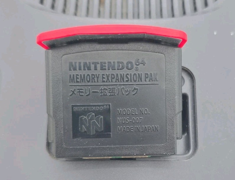 Nintendo 64 N64 Console Bundle with Expansion Pak OEM Controller