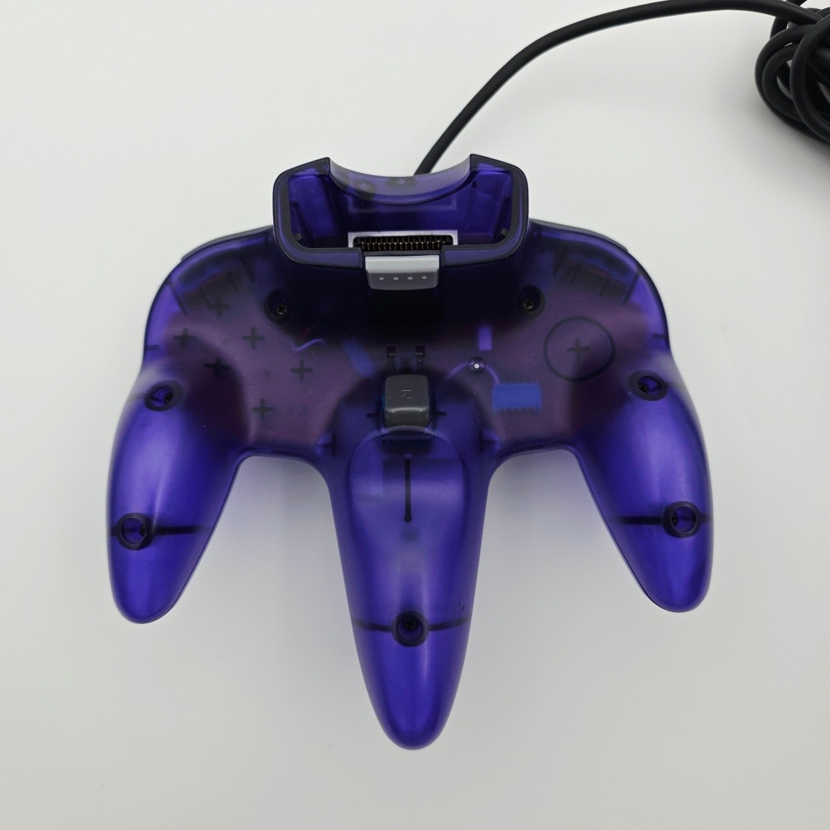 Nintendo 64 Translucent Grape Purple Funtastic Console with Controller Power AV