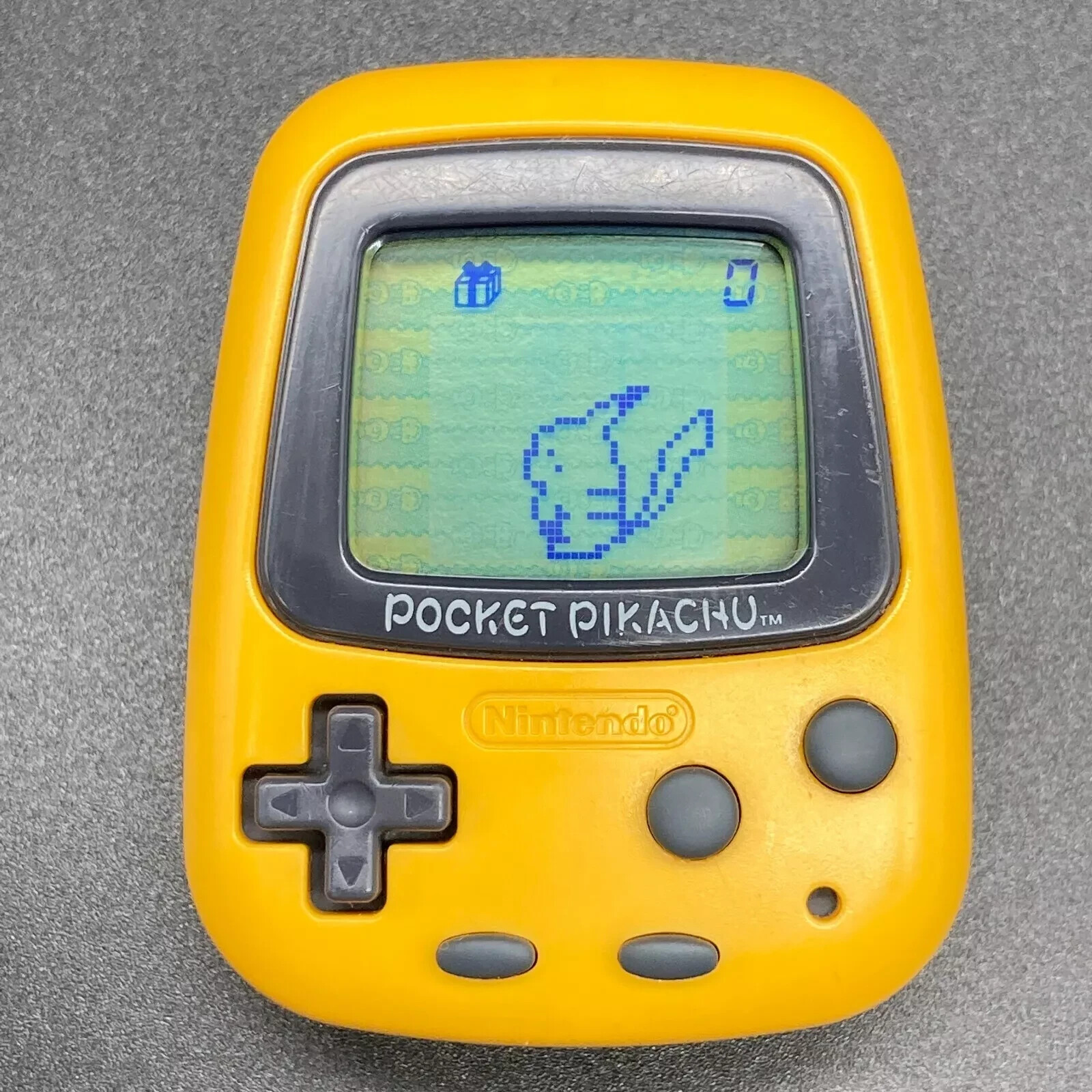 Pocket Pikachu Pedometer Nintendo Pokemon Virtualpet MPG-001 New Battery Install