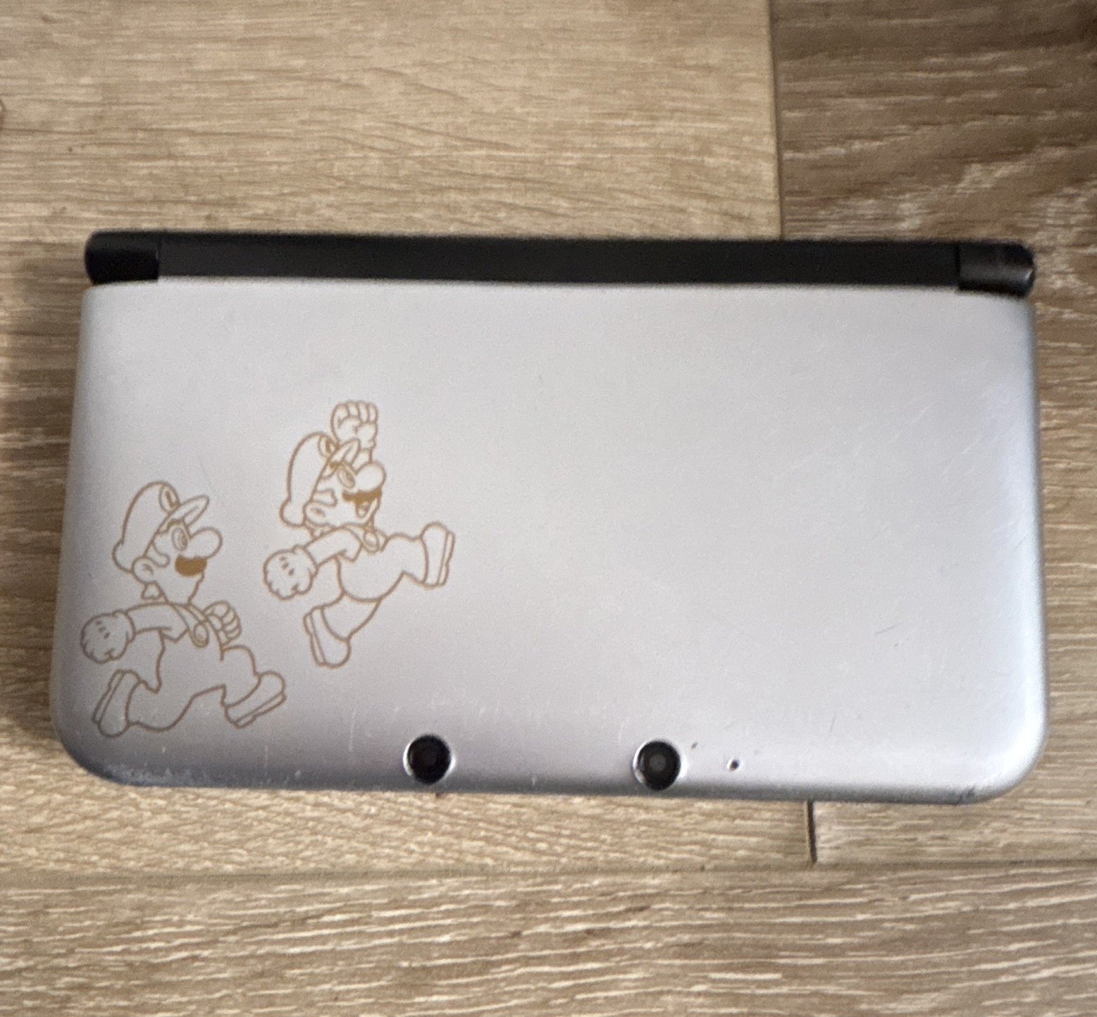 Nintendo 3DS XL Year of Luigi 30th Anniversary Silver/Black Wi-Fi 4GB