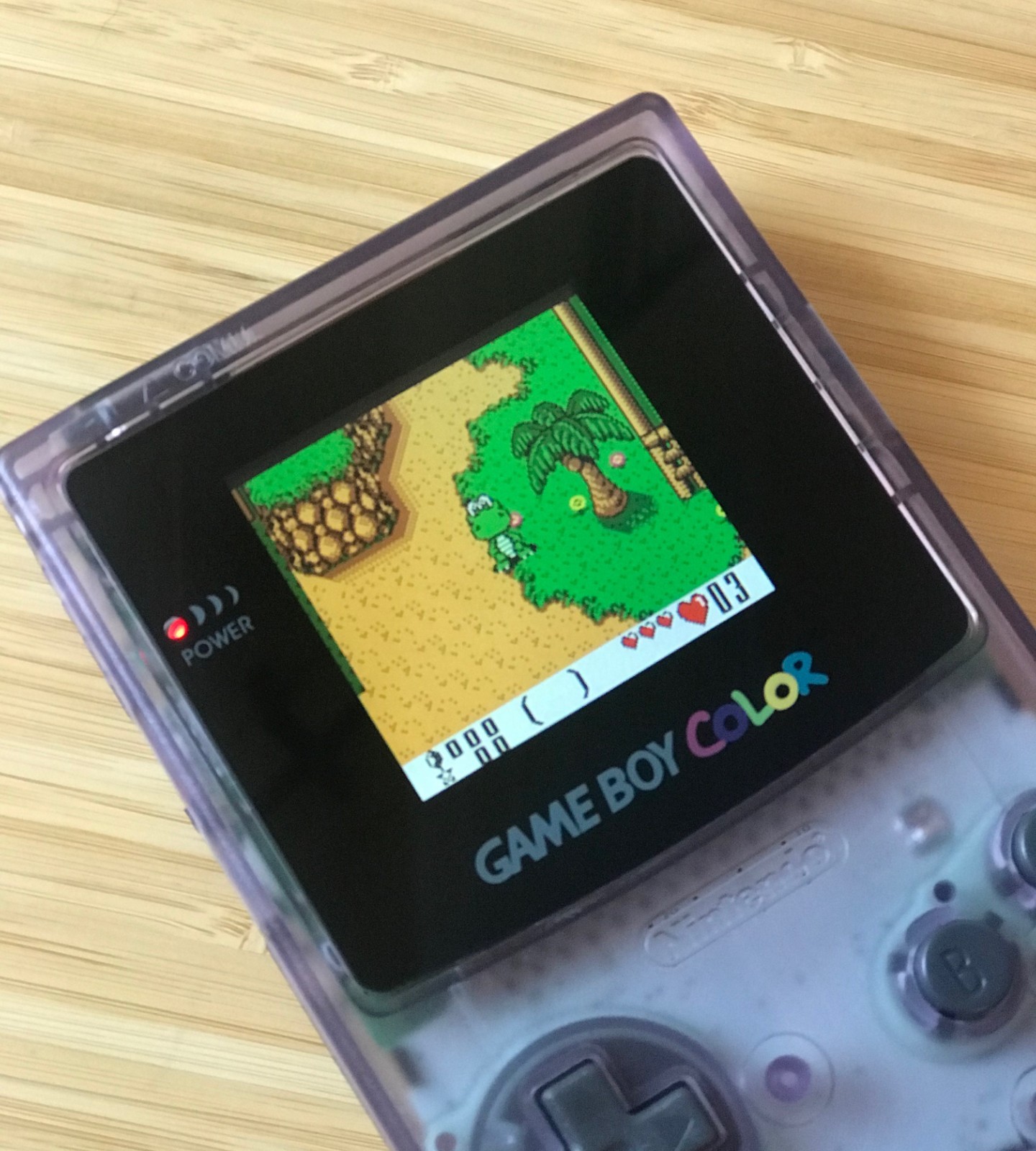 Nintendo Game Boy Color GBC System Backlight Backlit Brighter TFT Atomic Purple