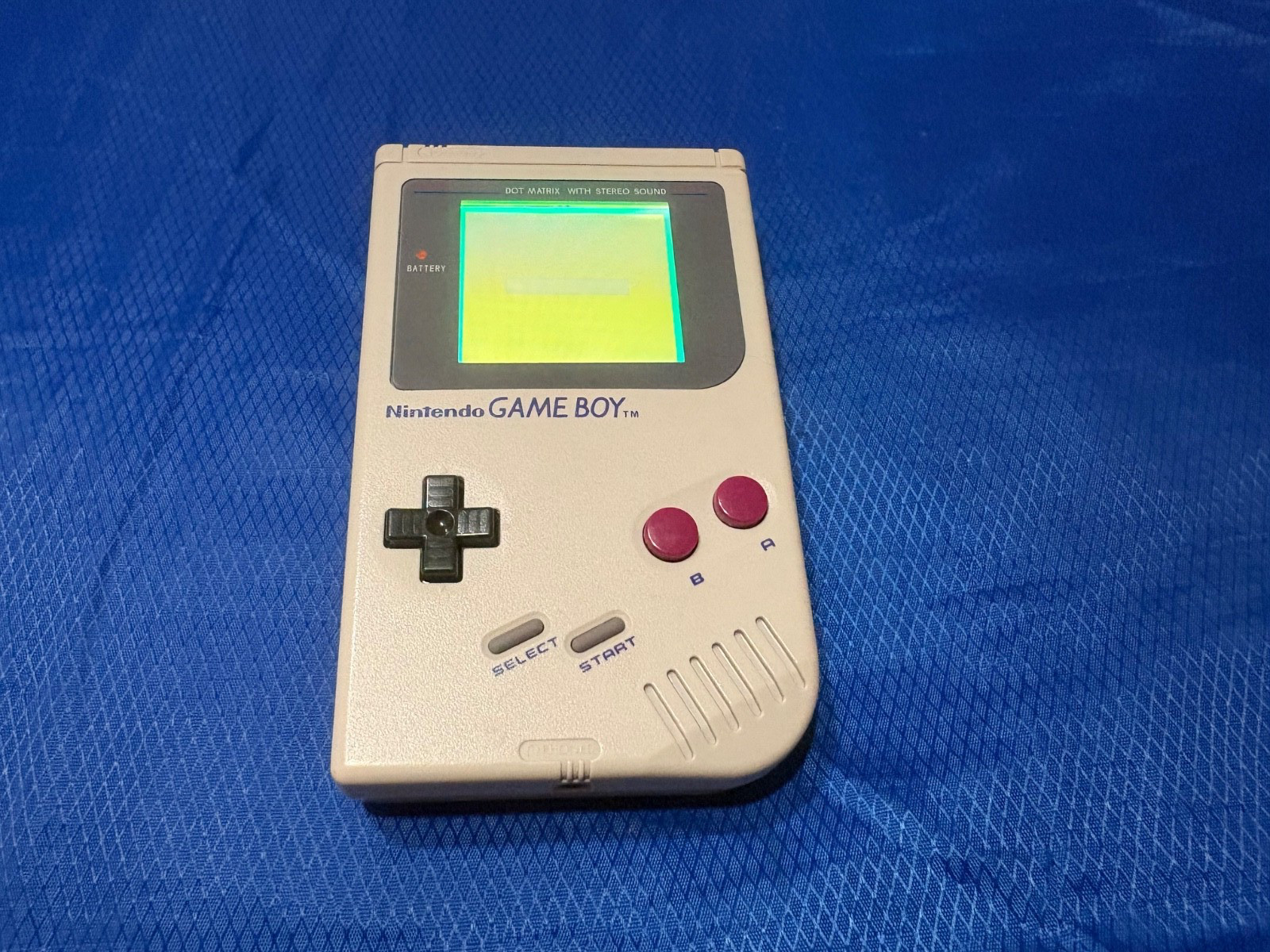 Nintendo Game Boy Launch Edition Handheld System – Gray backlit