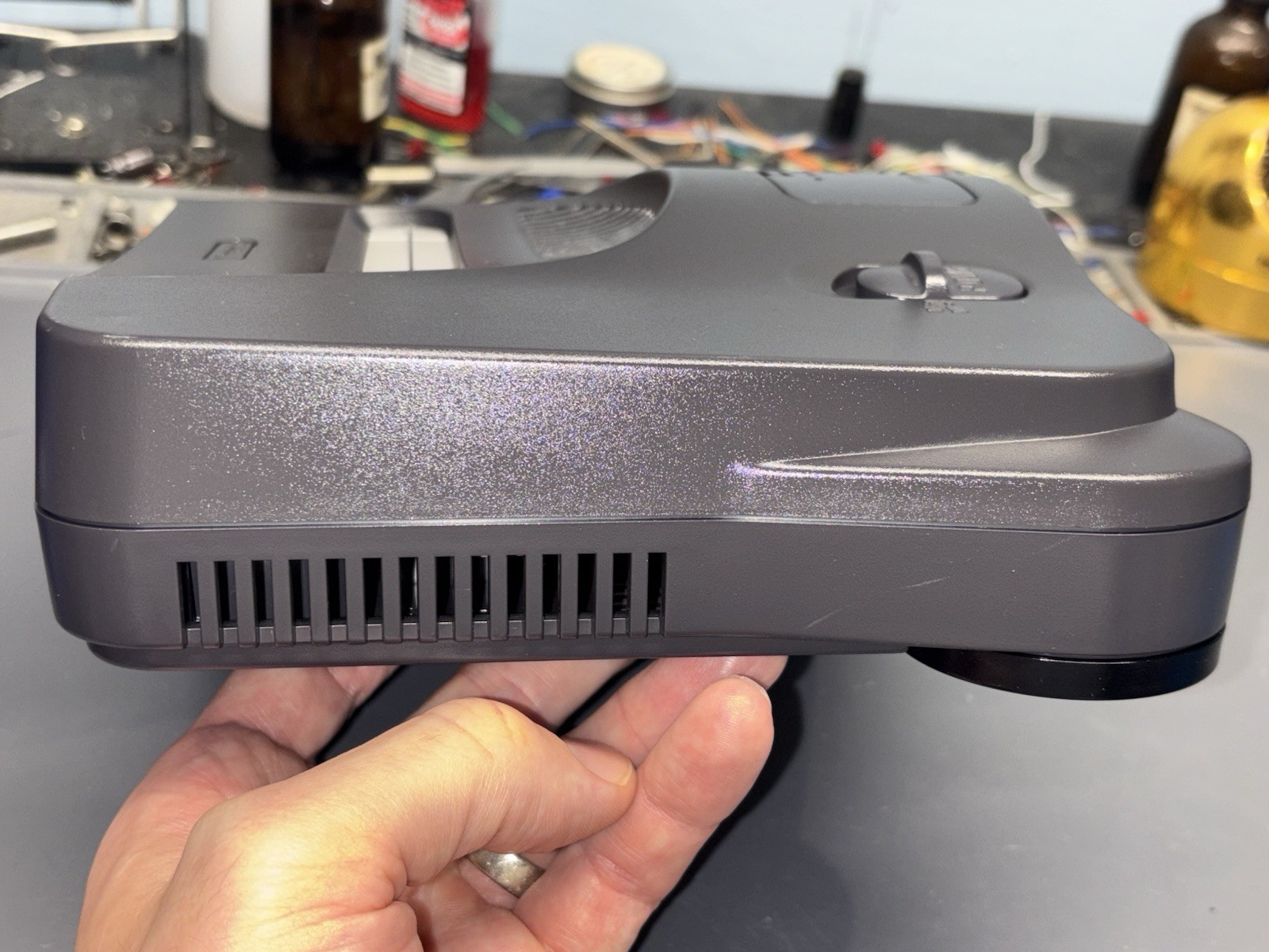 Ultimate N64 RGB Fully Recapped New LED Nintendo 64 Region USA & Japan THS7374