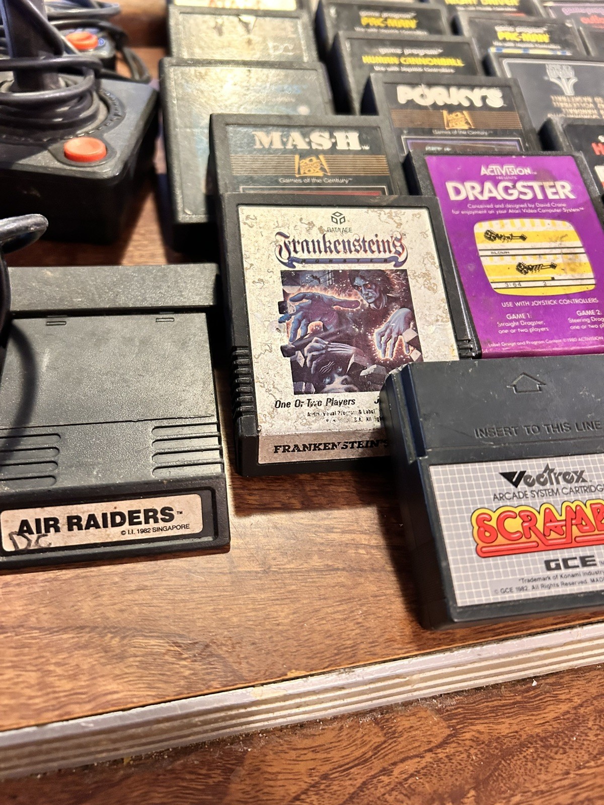 Lot Of 2 6 Atari Games. For 7800 ProSystem Console controllers all original